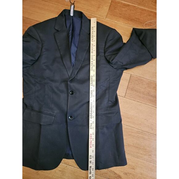 NWT! PJ Paul Jones 2 Button Casual Blazer Black Size Medium - Picture 9 of 10